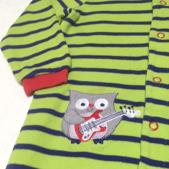 24m (3/$20) Striped Footie by Pekkle - Picture 7 of 10